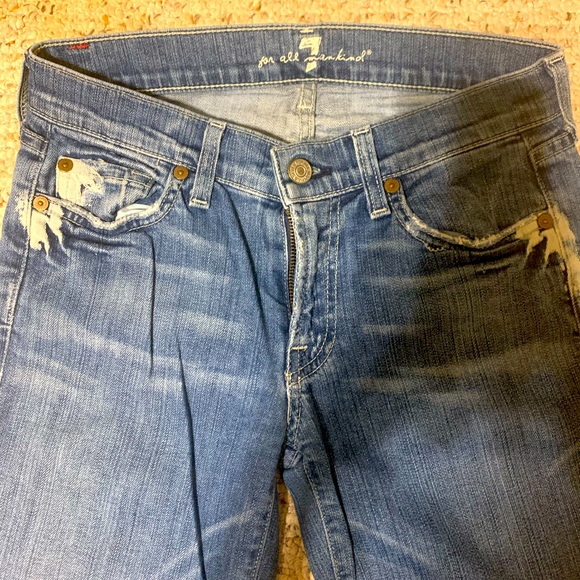 NWOT - 7 For all Mankind flare Jeans! - Picture 4 of 4